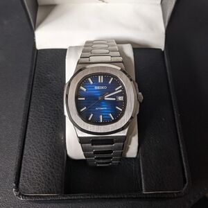 Custom Build "Seikonaut" with Blue Dial